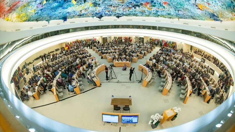 Panoramic view of ILC room